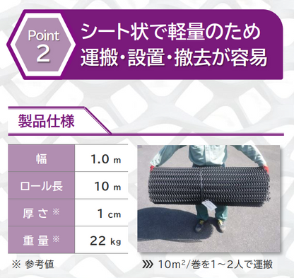 建設振動低減材 ジオパッド｜敷くだけで現場の振動を低減！NETIS登録