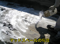 マッドスベール　ダンプ　塗布